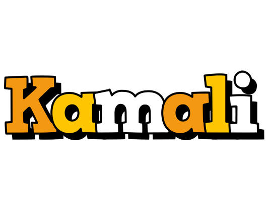 Kamali cartoon logo