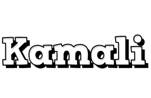 Kamali snowing logo