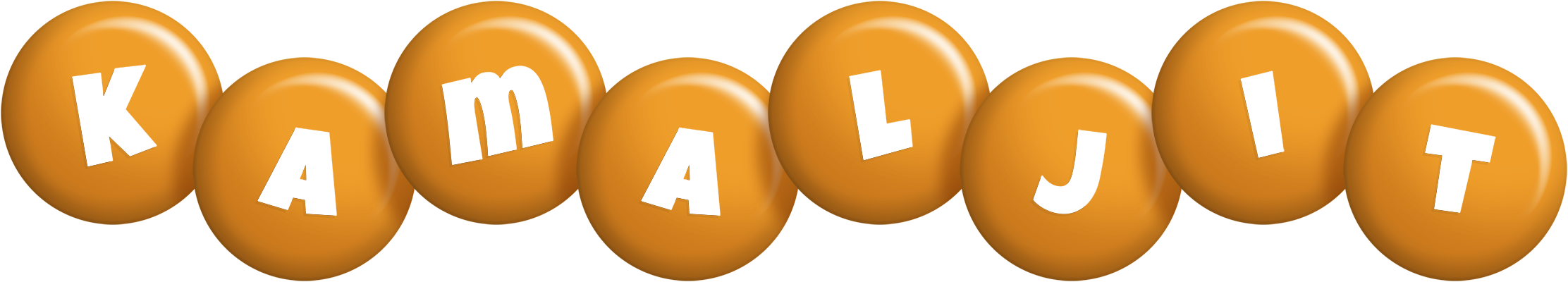 Kamaljit candy-orange logo
