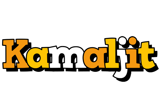 Kamaljit cartoon logo