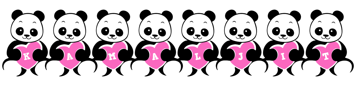 Kamaljit love-panda logo