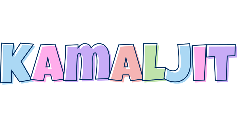 Kamaljit pastel logo