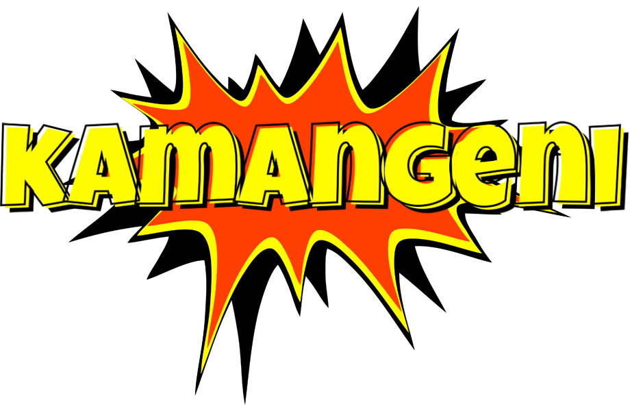 Kamangeni bazinga logo