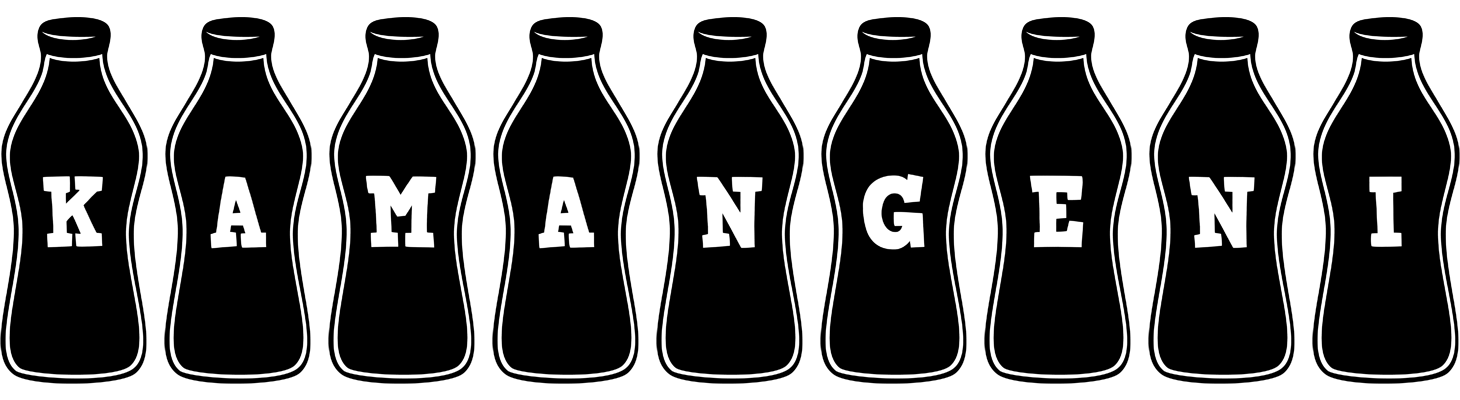Kamangeni bottle logo