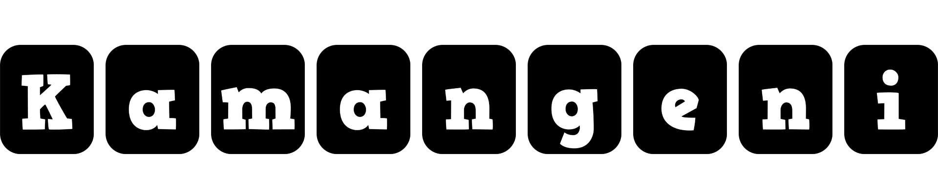 Kamangeni box logo