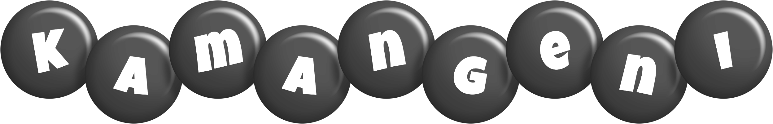 Kamangeni candy-black logo