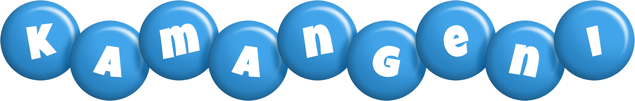 Kamangeni candy-blue logo