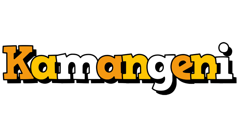 Kamangeni cartoon logo