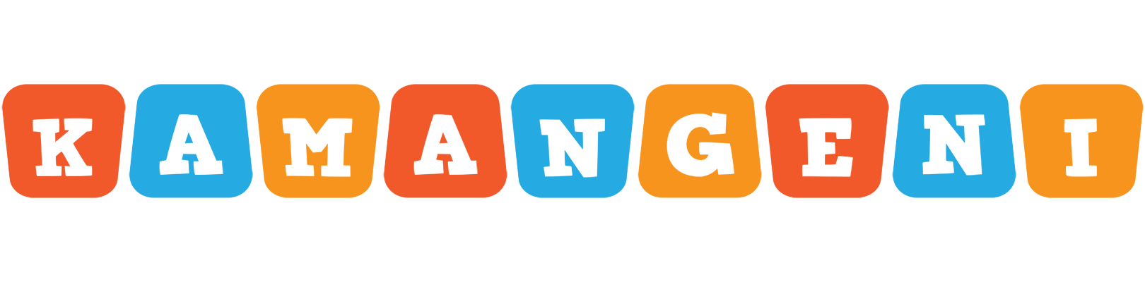 Kamangeni comics logo