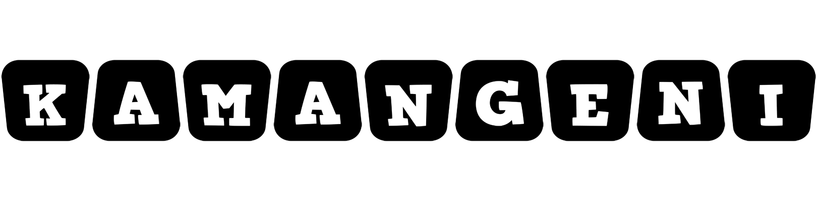 Kamangeni racing logo