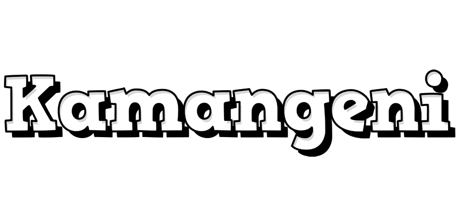 Kamangeni snowing logo