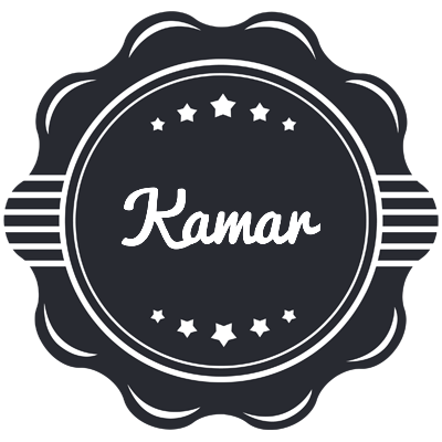 Kamar badge logo