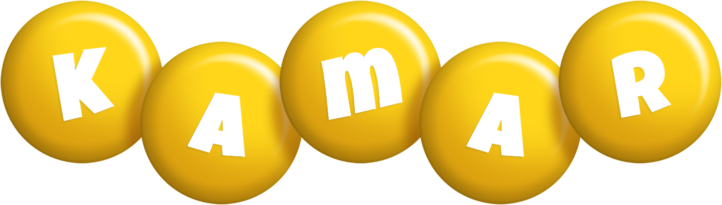 Kamar candy-yellow logo