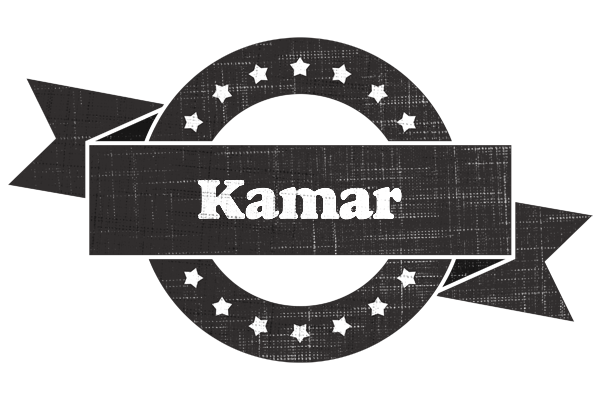 Kamar grunge logo