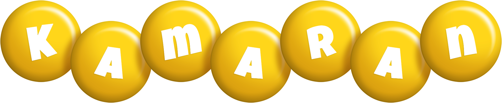 Kamaran candy-yellow logo