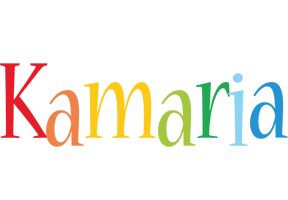 Kamaria birthday logo