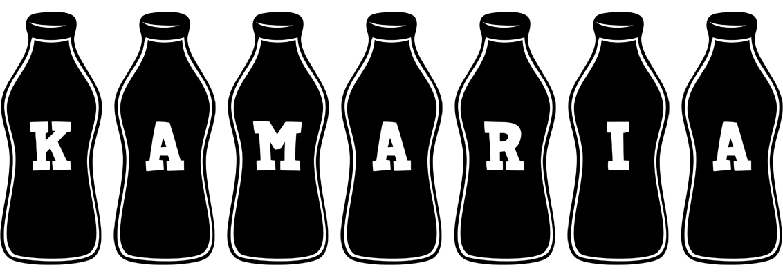 Kamaria bottle logo