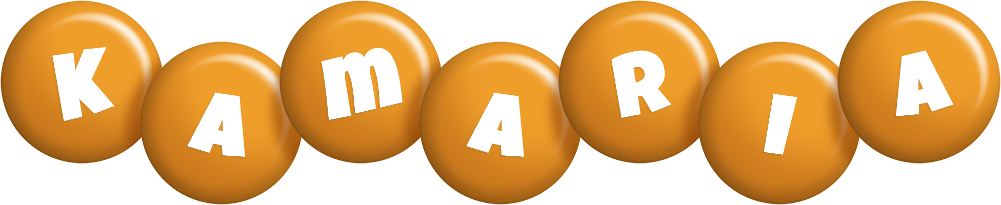 Kamaria candy-orange logo