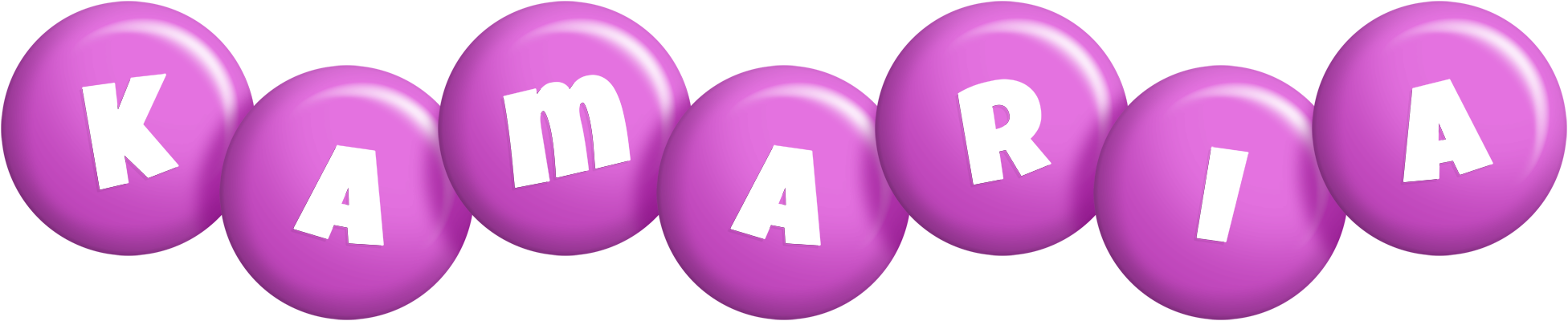 Kamaria candy-purple logo