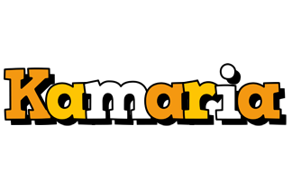 Kamaria cartoon logo