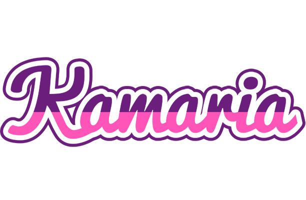 Kamaria cheerful logo
