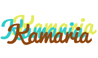 Kamaria cupcake logo