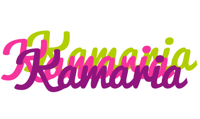 Kamaria flowers logo