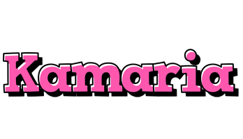 Kamaria girlish logo