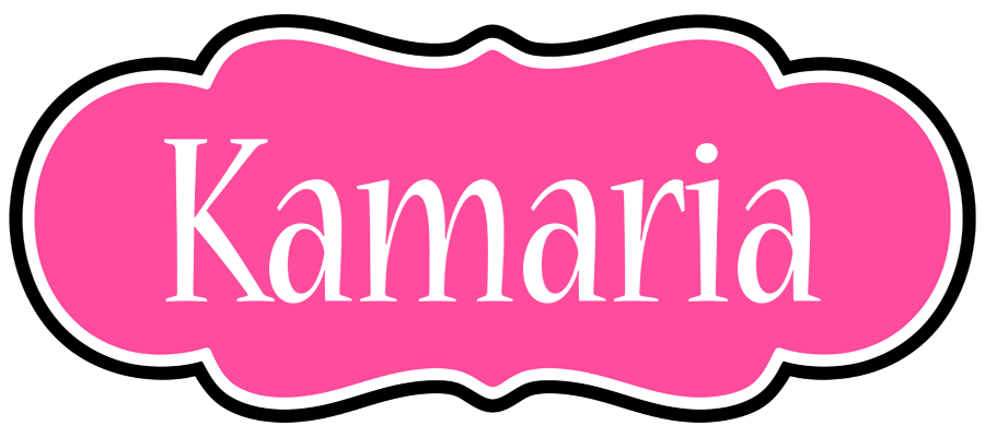 Kamaria invitation logo