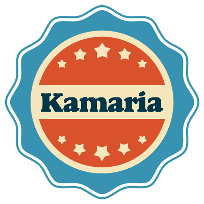 Kamaria labels logo