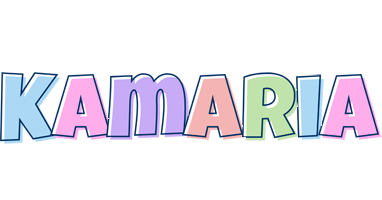 Kamaria pastel logo