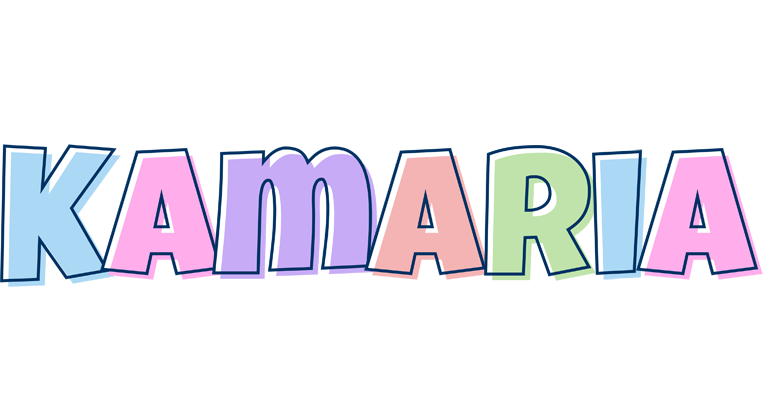Kamaria pastel logo