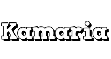 Kamaria snowing logo