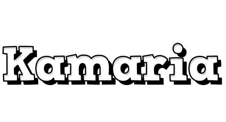 Kamaria snowing logo