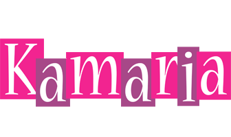 Kamaria whine logo