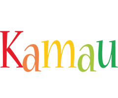 Kamau birthday logo