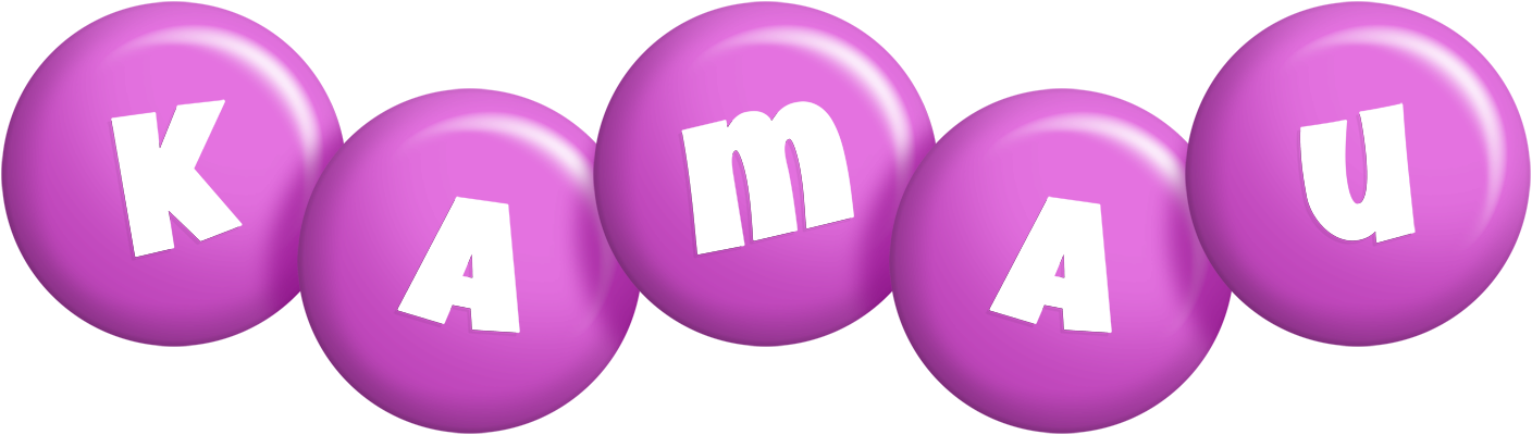 Kamau candy-purple logo