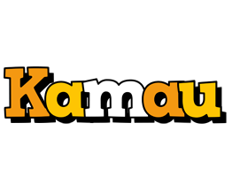 Kamau cartoon logo