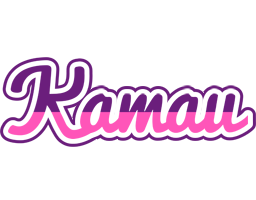 Kamau cheerful logo