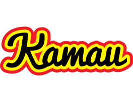 Kamau flaming logo