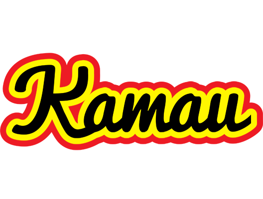 Kamau flaming logo
