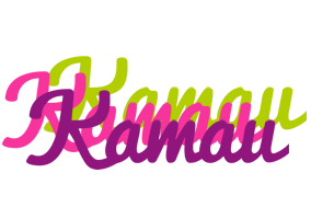 Kamau flowers logo