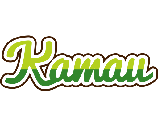 Kamau golfing logo
