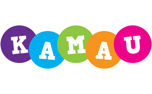 Kamau happy logo