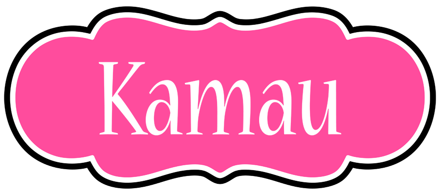 Kamau invitation logo
