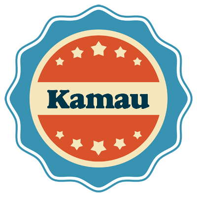 Kamau labels logo