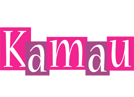 Kamau whine logo