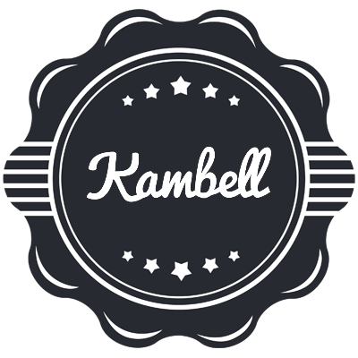 Kambell badge logo