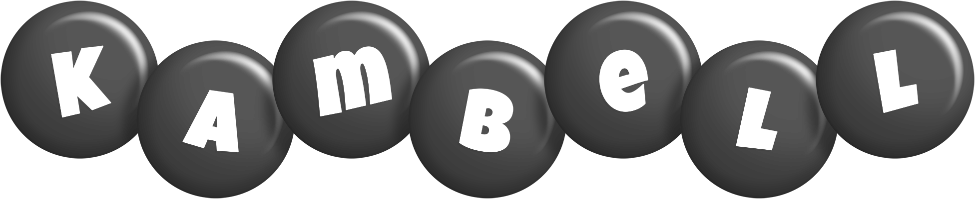 Kambell candy-black logo