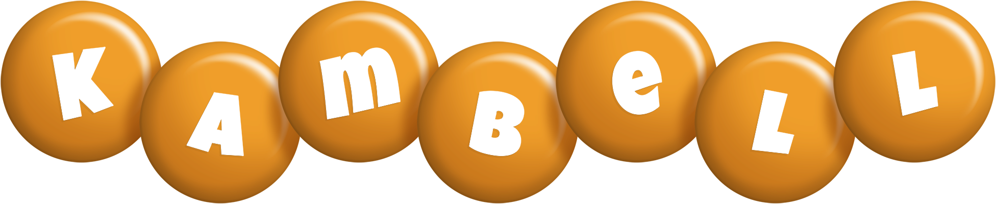 Kambell candy-orange logo